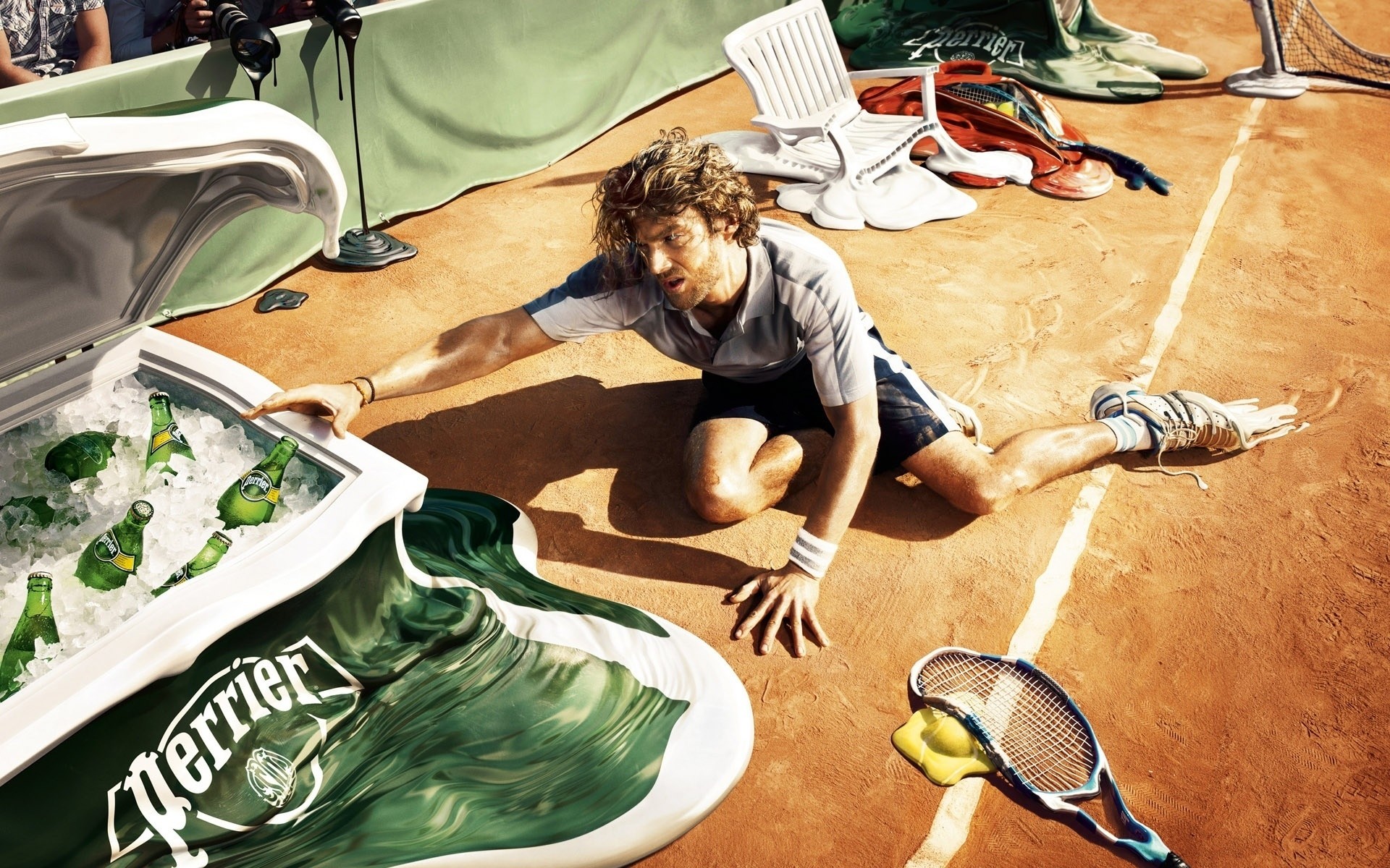 freizeit frau mann wettbewerb freizeit erwachsener allein drinnen tennis bier sommer heiß