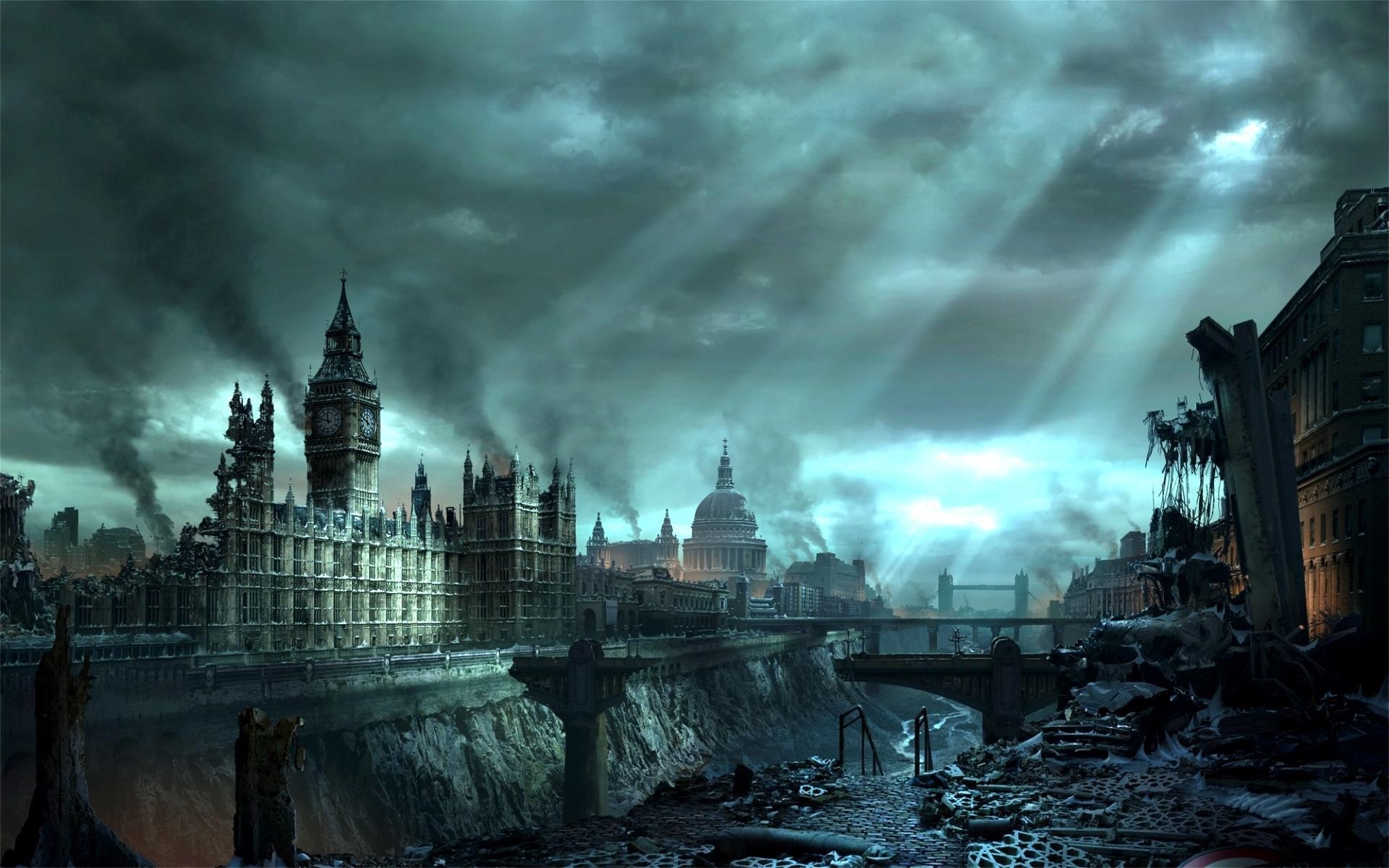 großbritannien architektur stadt reisen sonnenuntergang haus fluss himmel brücke wasser dämmerung dämmerung reflexion chaos