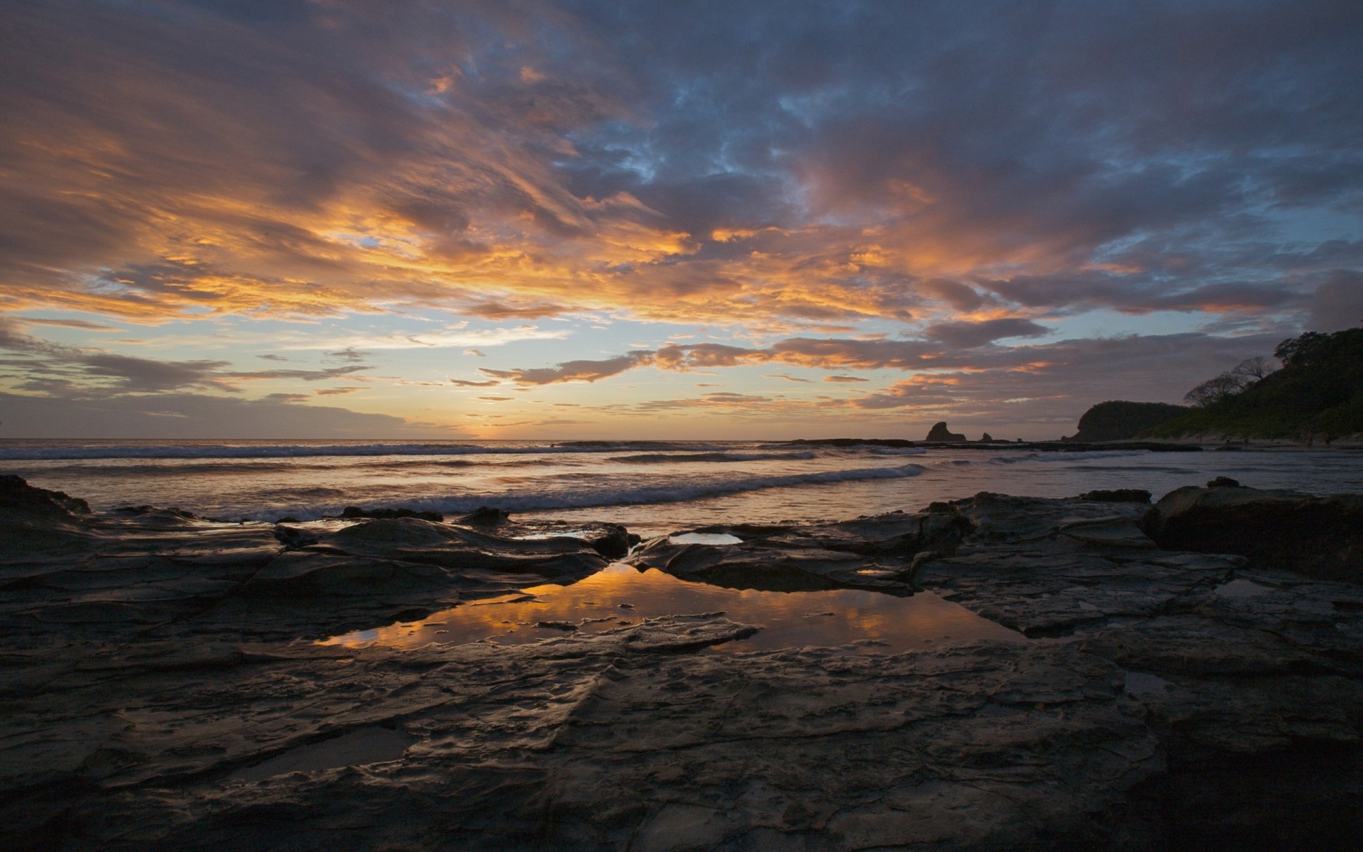 landschaft sonnenuntergang wasser dämmerung abend dämmerung meer strand landschaft ozean meer landschaft himmel sonne wolken natur nicaragua
