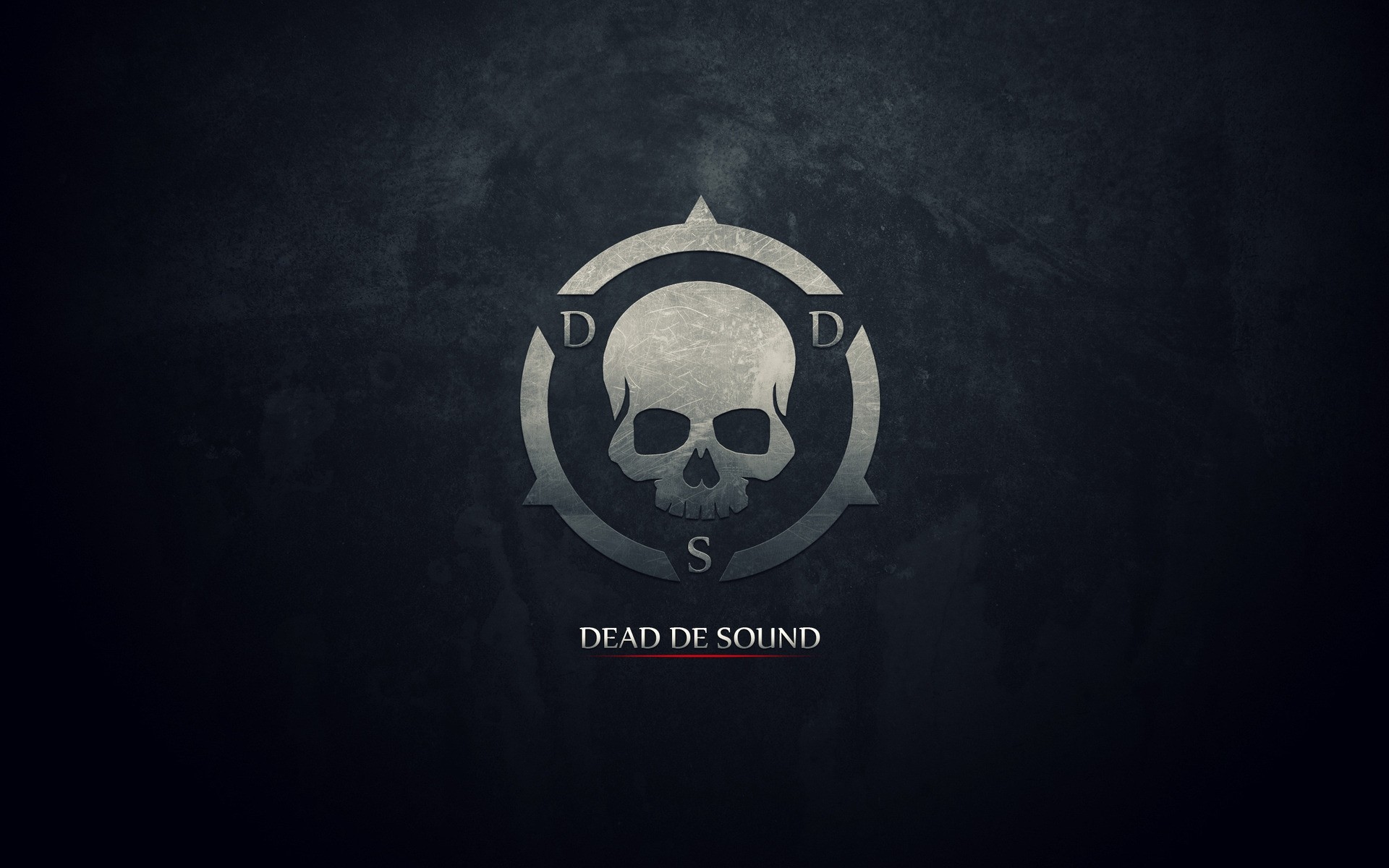 dunkel halloween horror beängstigend gruselig gruselig retro desktop schädel kopf logo