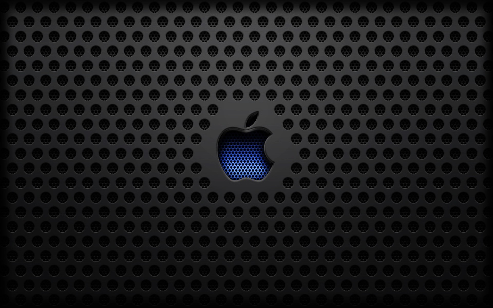 apple stahl eisen metall desktop design chrom loch aluminium textur muster edelstahl legierung gitter sauber grafik modern tapete apple-logo apple-logo