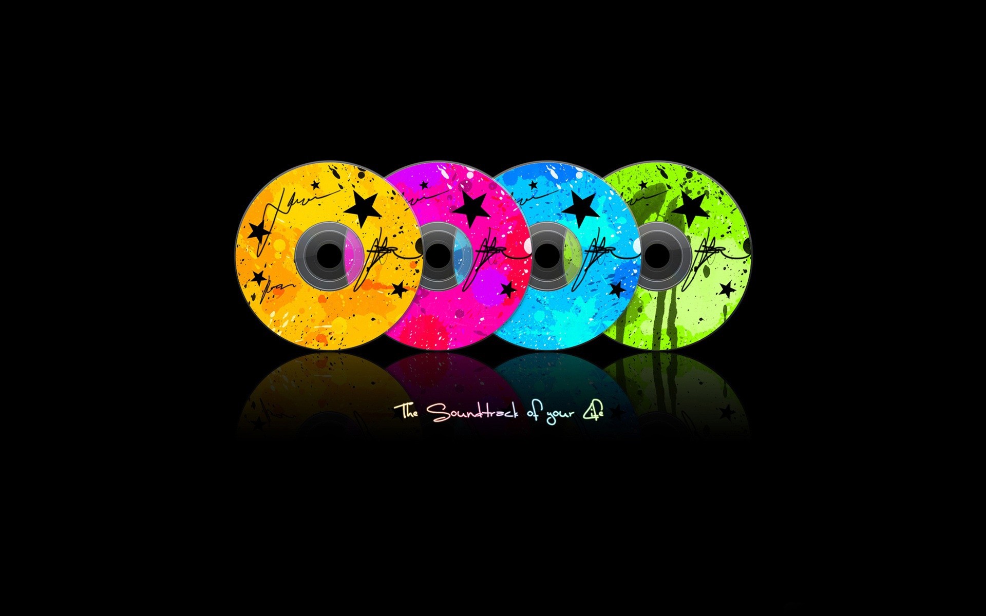 desktop illustration musik cd dvd