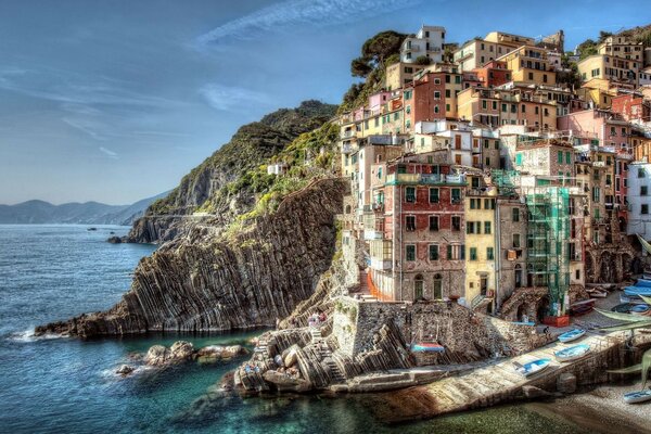 Reisen Sie auf dem Seeweg in Italien