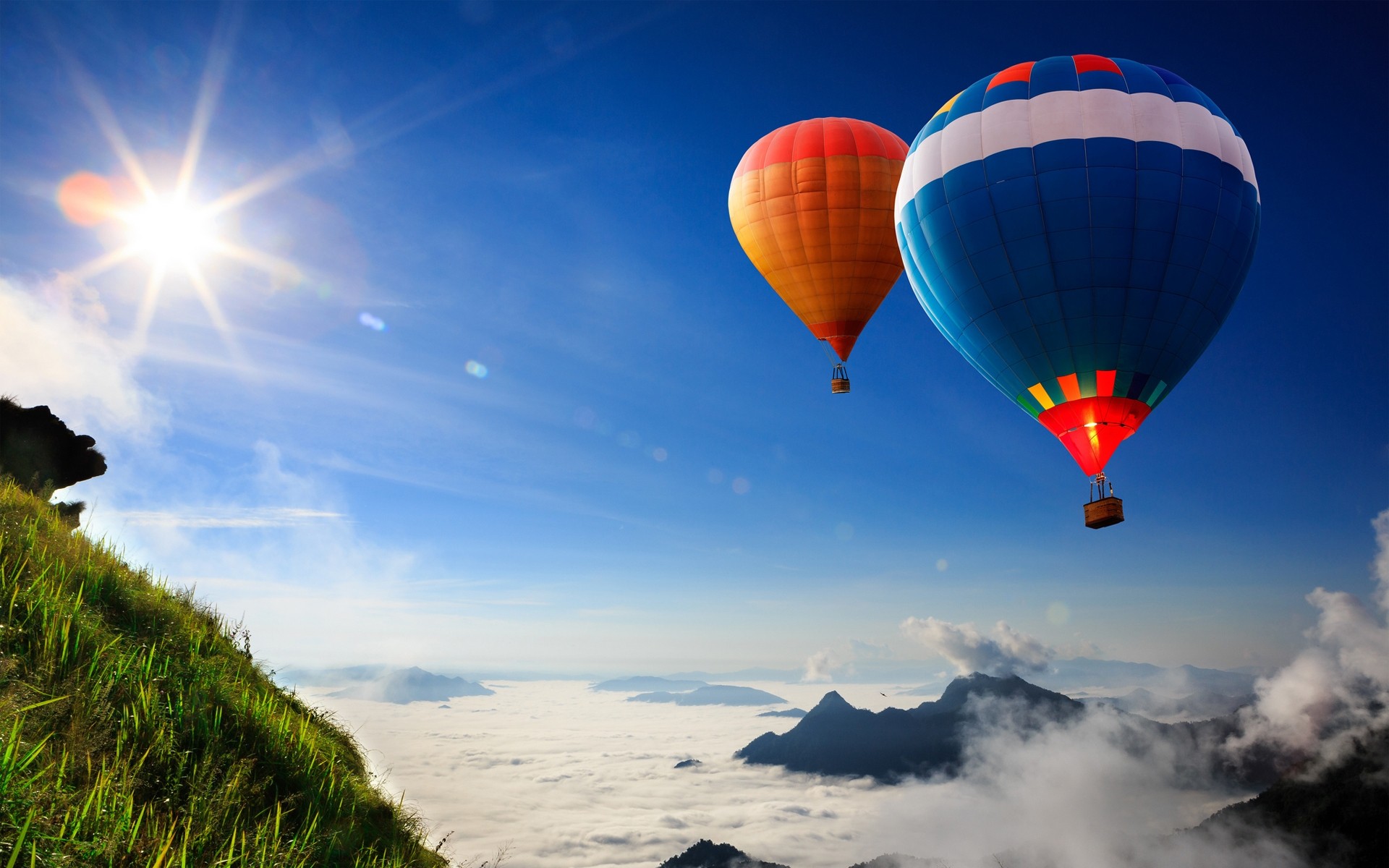 ballon himmel reisen sonnenuntergang sonne im freien abenteuer heiß-ballon dämmerung natur luftballons hintergrund flug landschaft