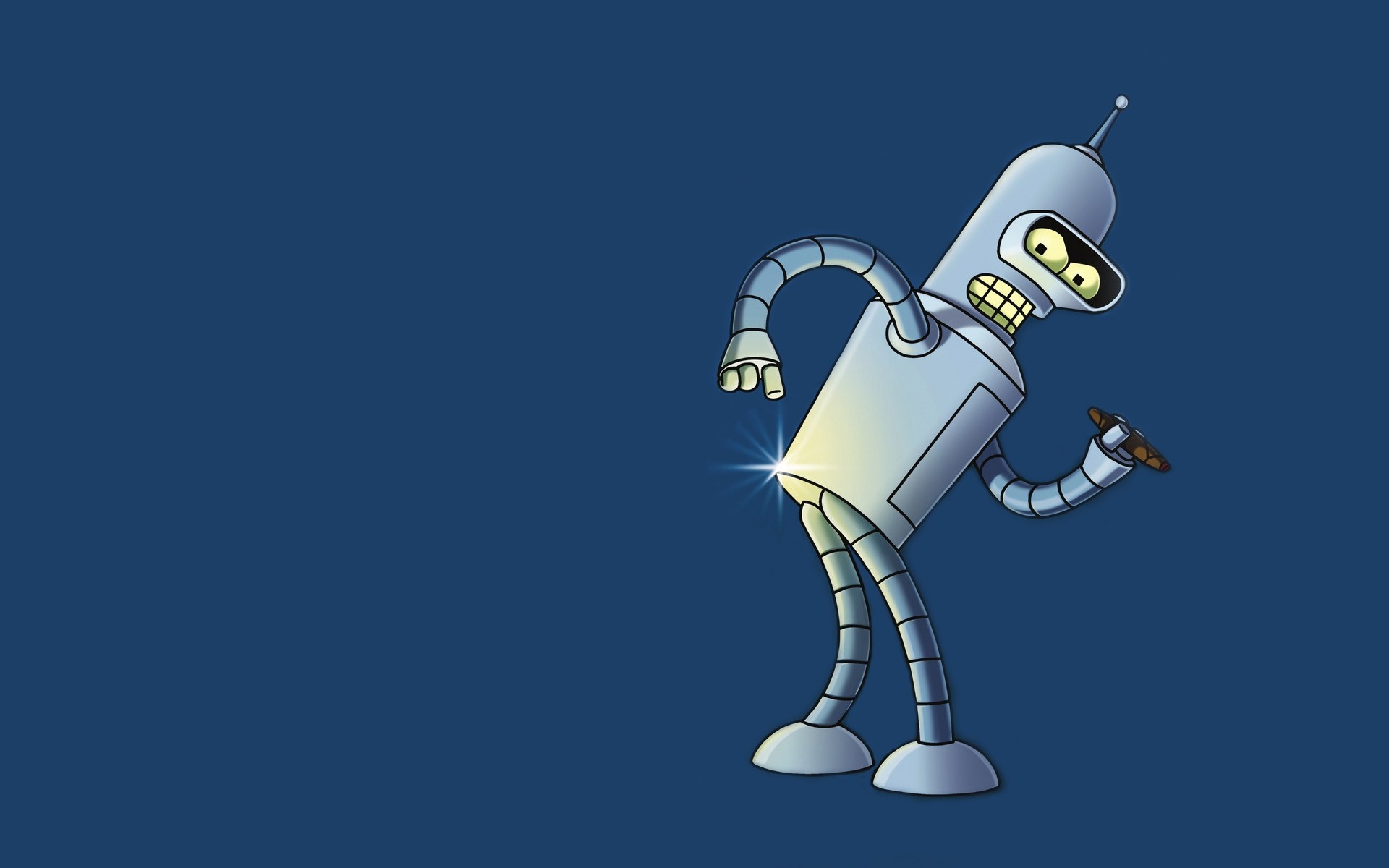tv-serie charakter illustration skizze futuristisch roboter blau futurama-film