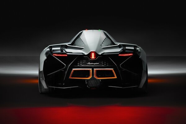 Lamborghini egoista hinten