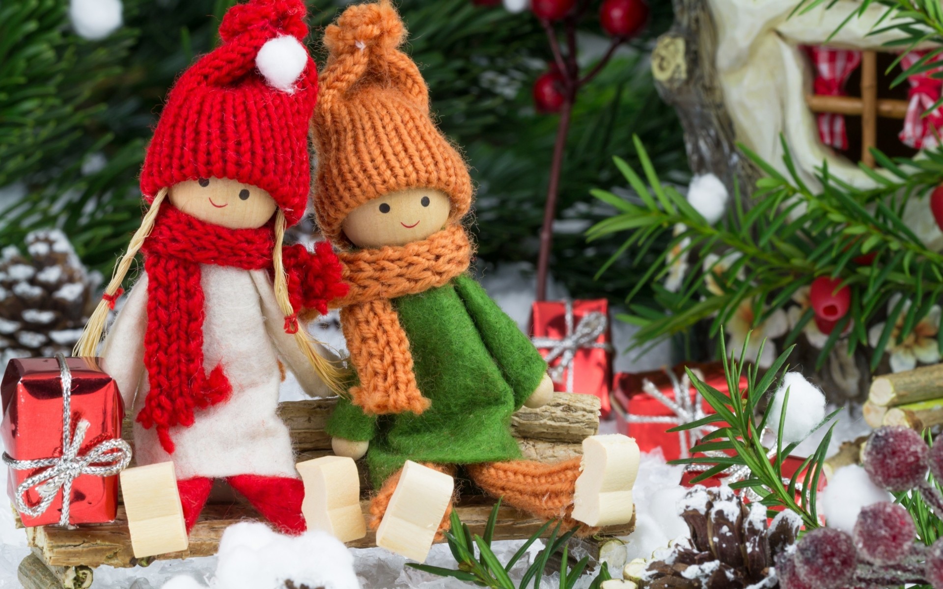 weihnachten winter dekoration urlaub jahreszeit baum geschenk puppe spielzeug