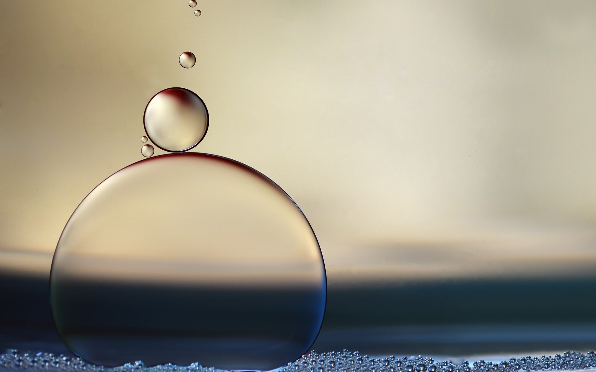 wasser glas reflexion leuchten stillleben blase licht unschärfe abstrakt tropfen sauber nass regen hell natur kugel blasen schaum