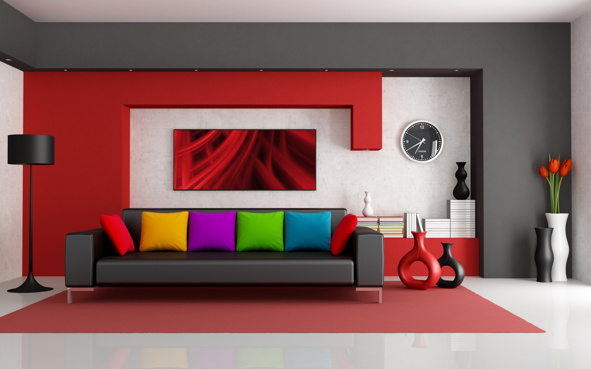 familie modern innen sofa zimmer möbel wohnung haus drinnen wand vase wohn- minimalismus luxus fenster leer innenarchitektur architektur komfort rotes wohnzimmer wohnzimmer ideen wohnzimmer design