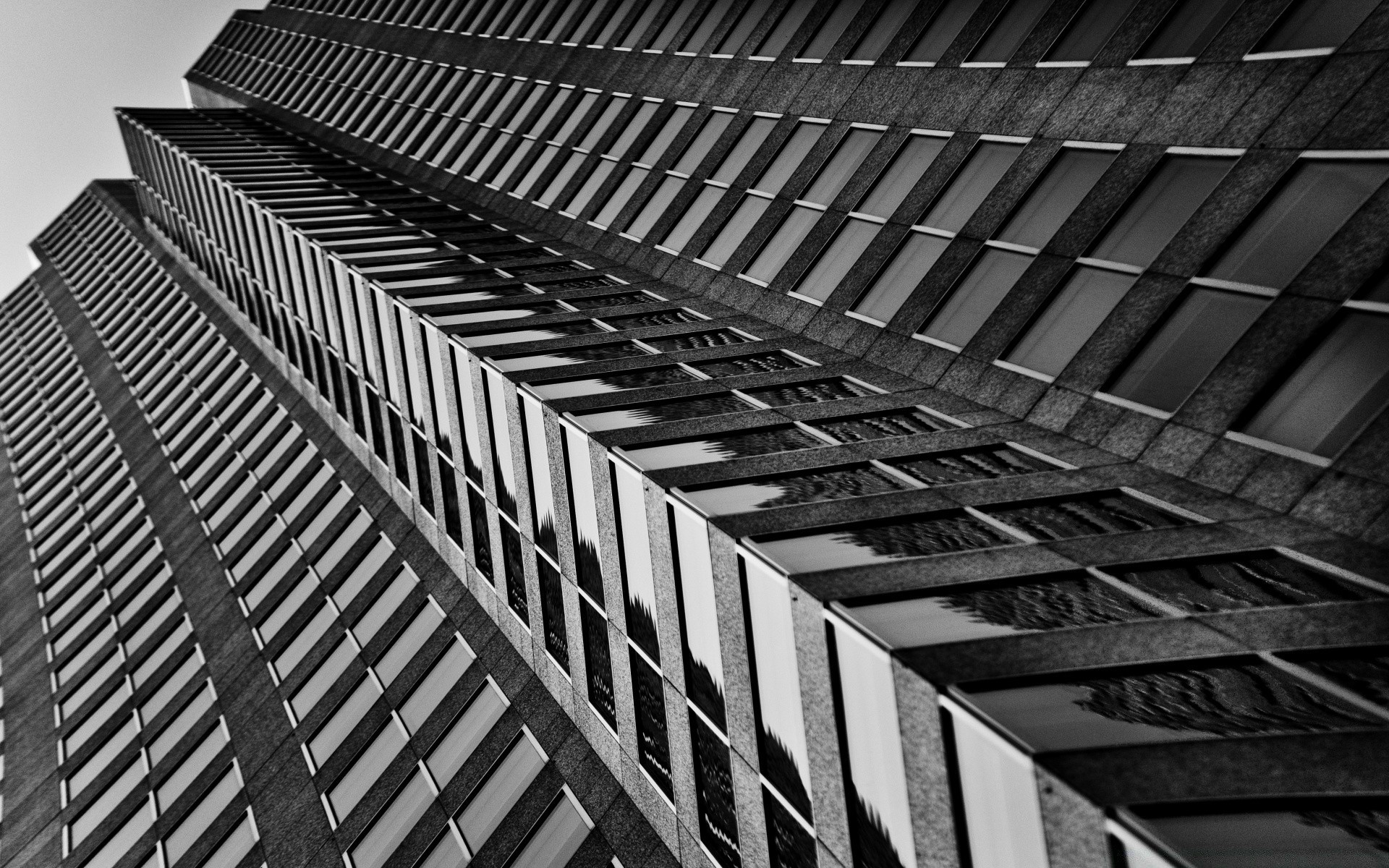 schwarz und weiß stahl architektur desktop ausdruck haus