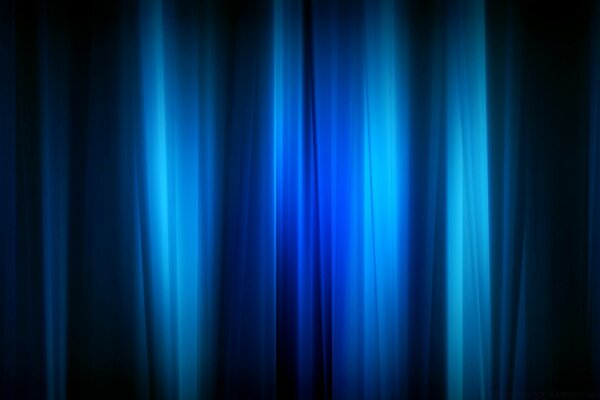 Blaues Leuchten auf dunklem Hintergrund