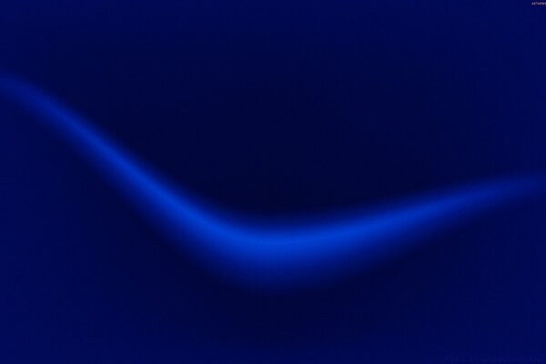 Blaue Tapete, Ton. Einfarbige blaue Tapete