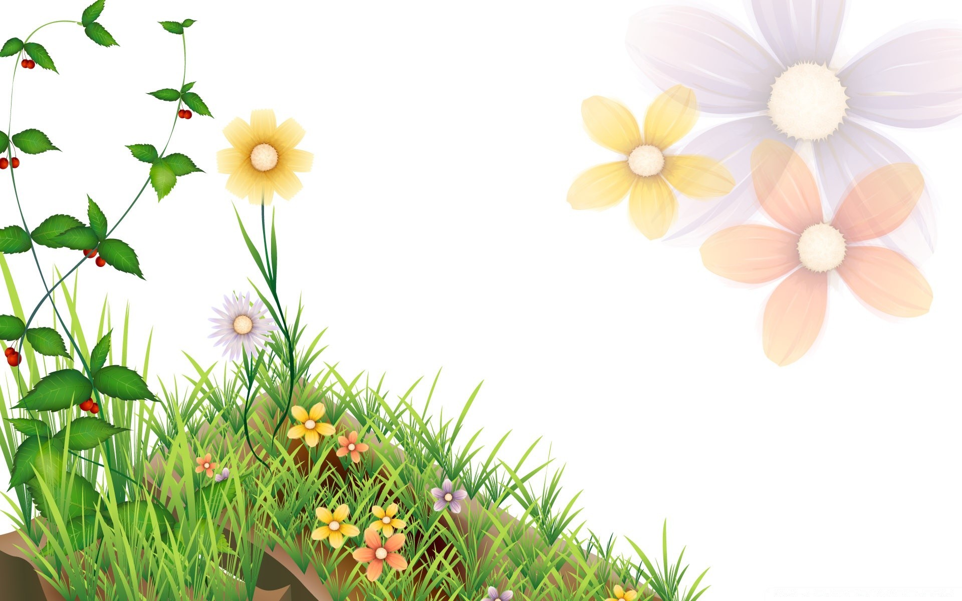 vektorgrafik blume natur sommer flora blatt garten blumen blütenblatt blühen gras farbe hell desktop sonne schön wachstum gutes wetter