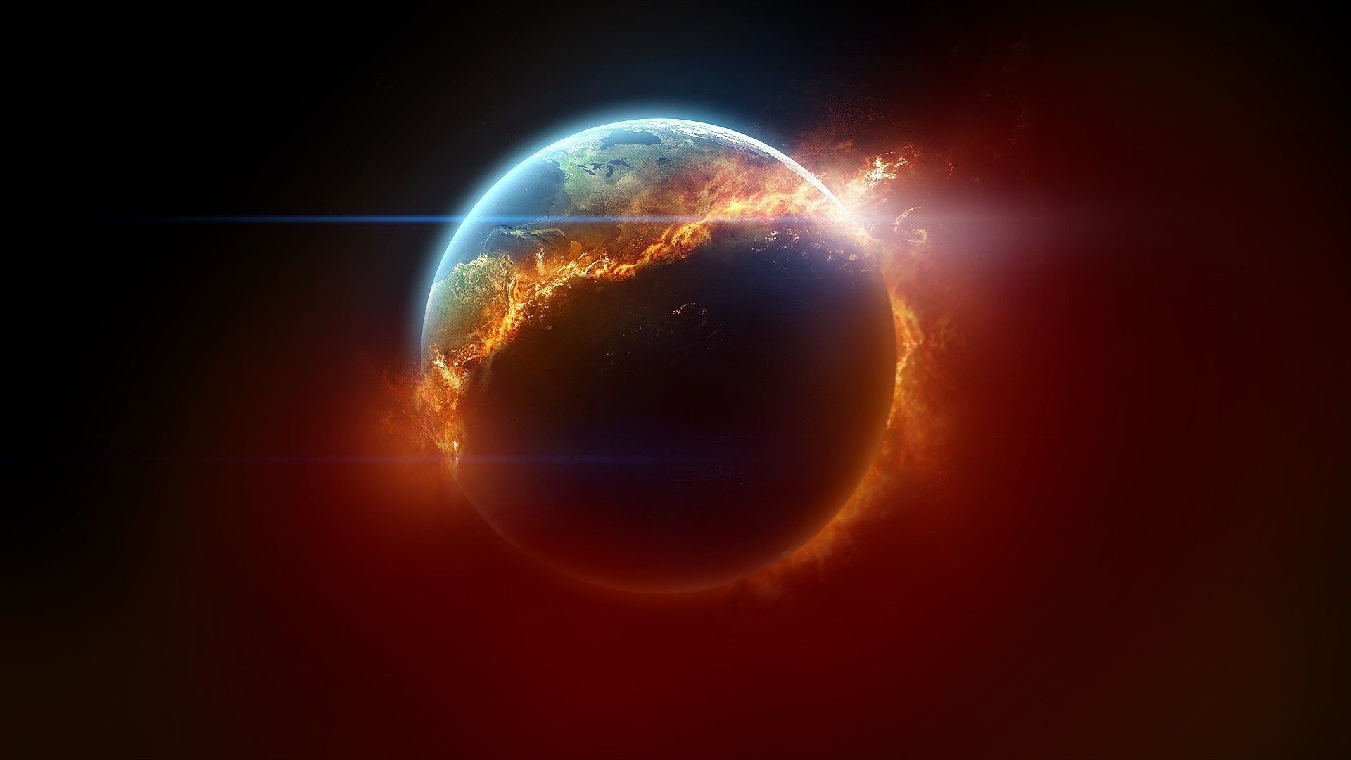 planeten astronomie planeten wissenschaft mond raum kugelförmig sonne galaxie sonnensystem fantasie atmosphäre sonnenfinsternis licht kosmos astrologie dunkel fantasie kugel lumineszenz