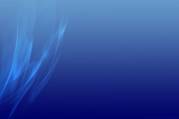 Blauer Hintergrund mit blauem Rauch