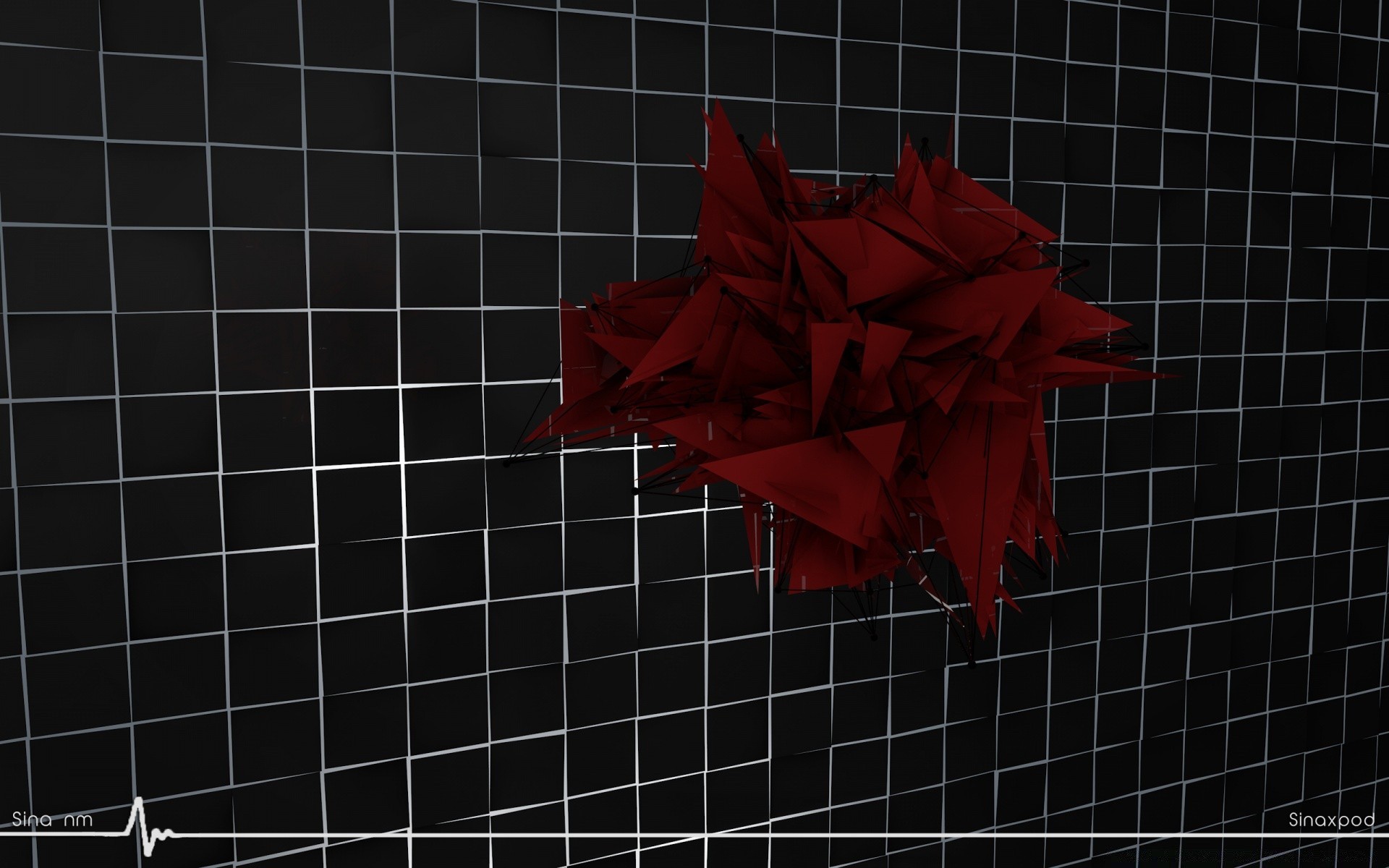 abstraktion desktop wand
