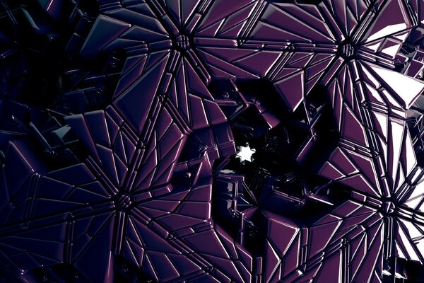 Abstrakte geometrische Kunst Tapete Muster