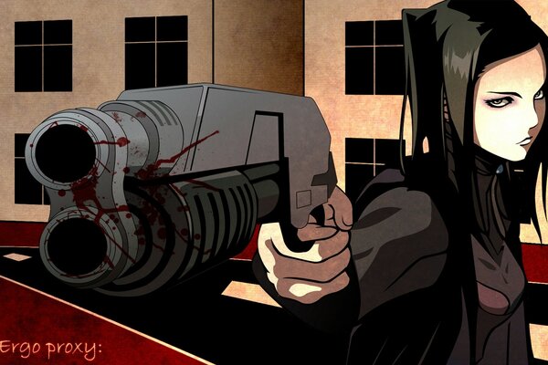 Charakter der Serie Ergo Proxy