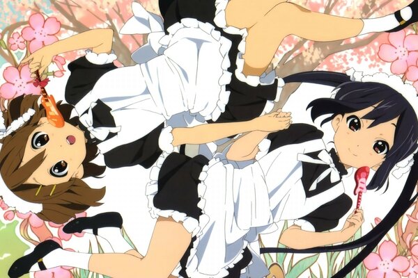 Anime. Illustration. K-on. Helden