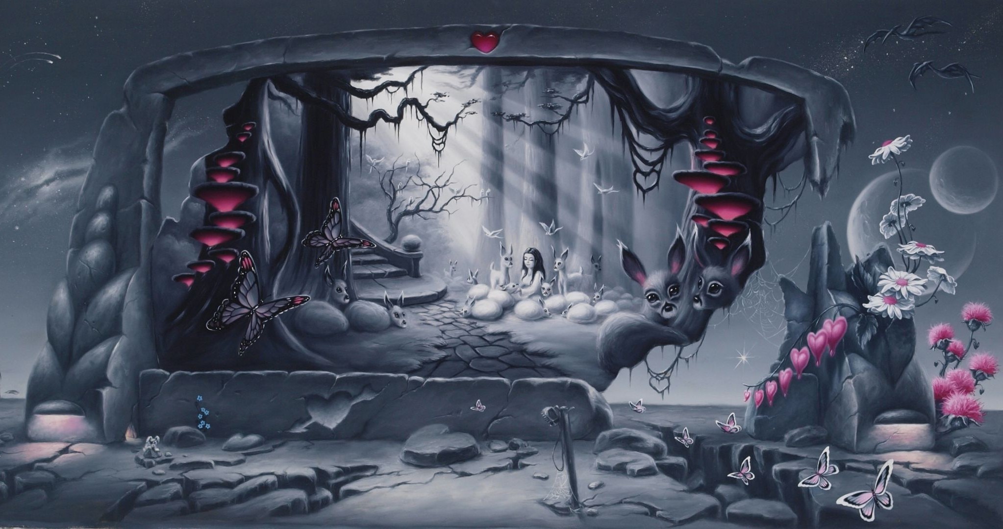 graffiti halloween illustration horror