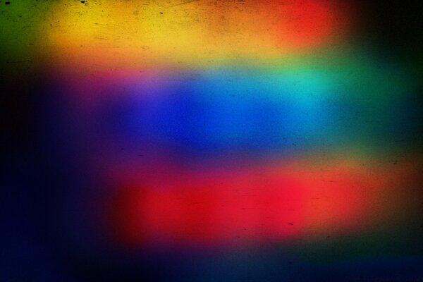 Kunst mit verschwommenen Farben mit gedämpftem Licht
