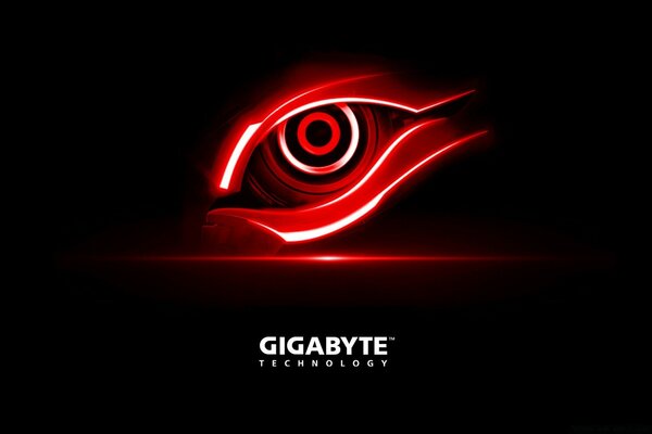 Rotes Auge Designmuster