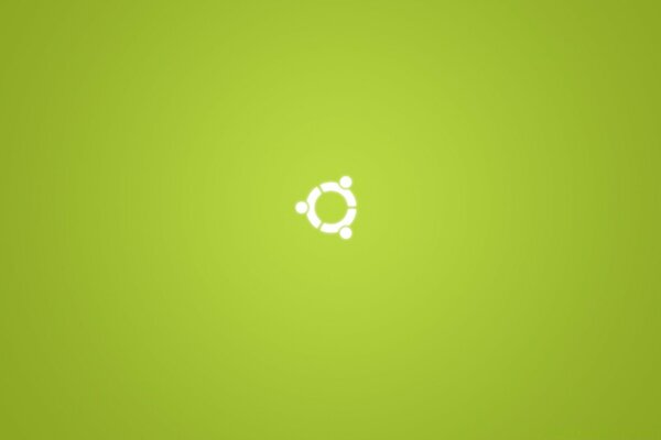 Linux-Logo auf grünem Hintergrund