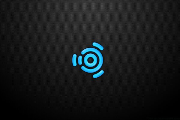 Blaues Desktop-Design