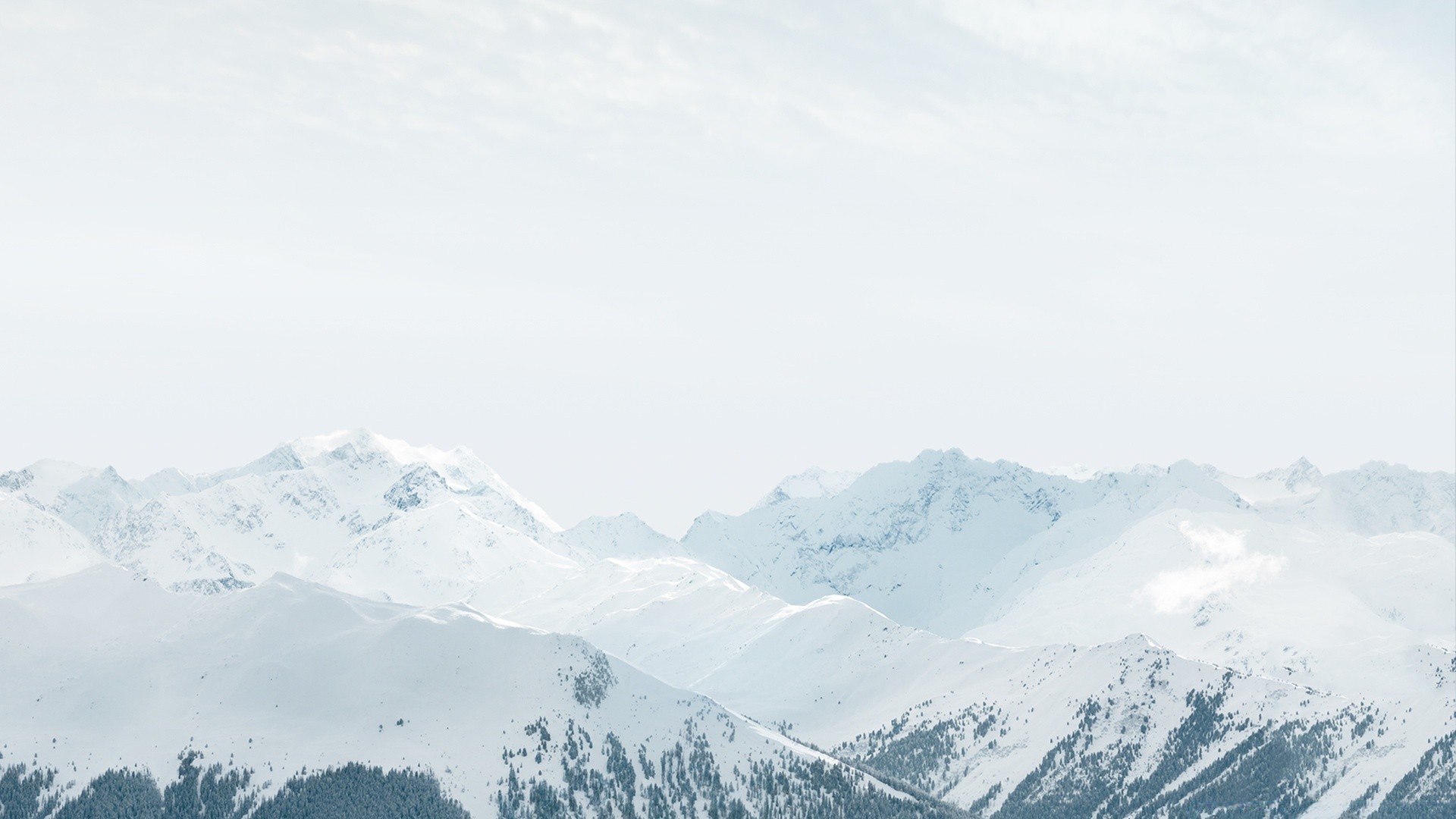 mac schnee berge winter eis natur himmel kälte reisen hoch im freien nebel