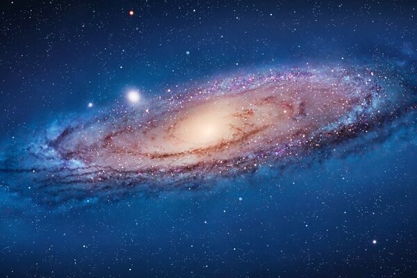 Schönes Bild einer Galaxie im Weltraum