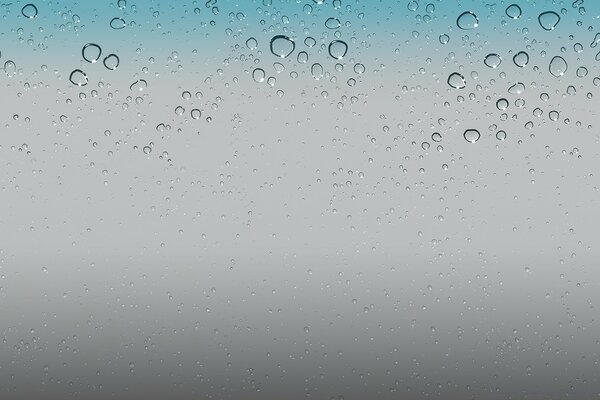 Ios 5 Wallpaper - Wassertropfen