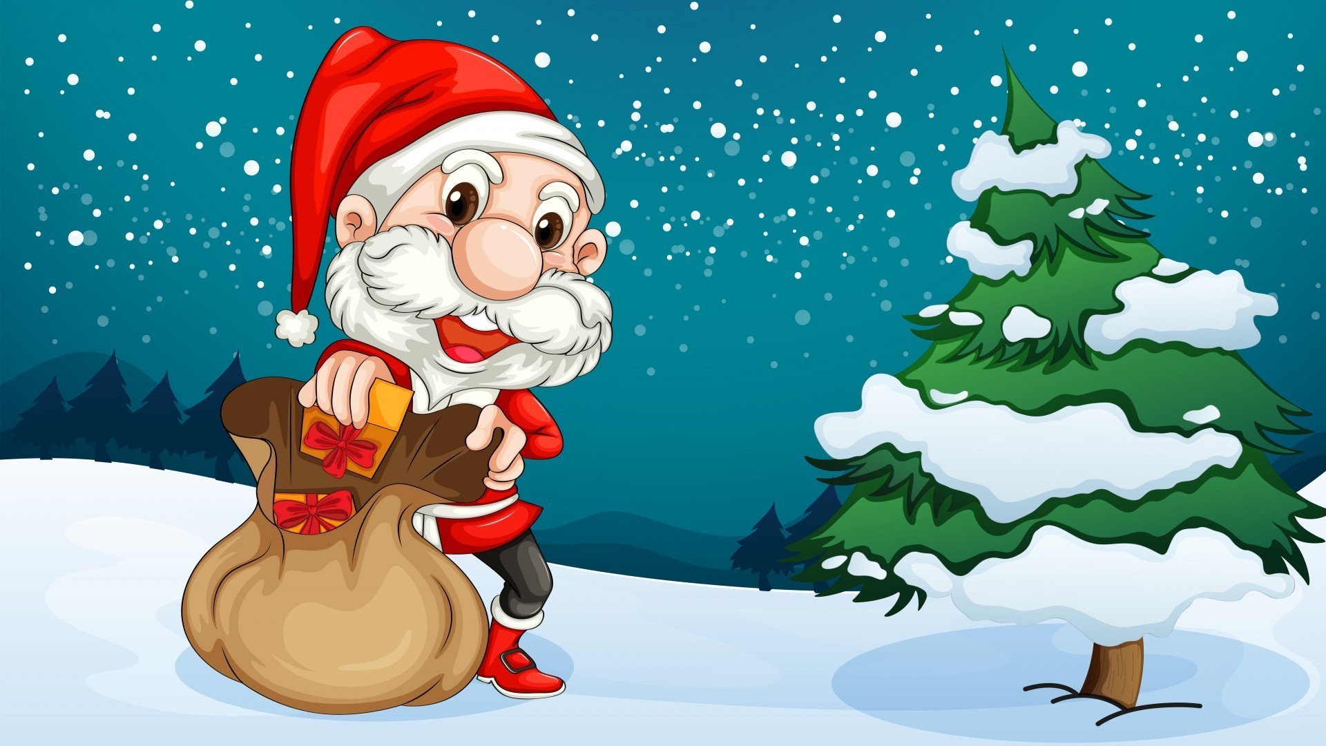 neujahr skizze illustration vektor weihnachten winter merry hirsch grafik schnee deckel deckel schal schneemann charakter eva schneeflocke