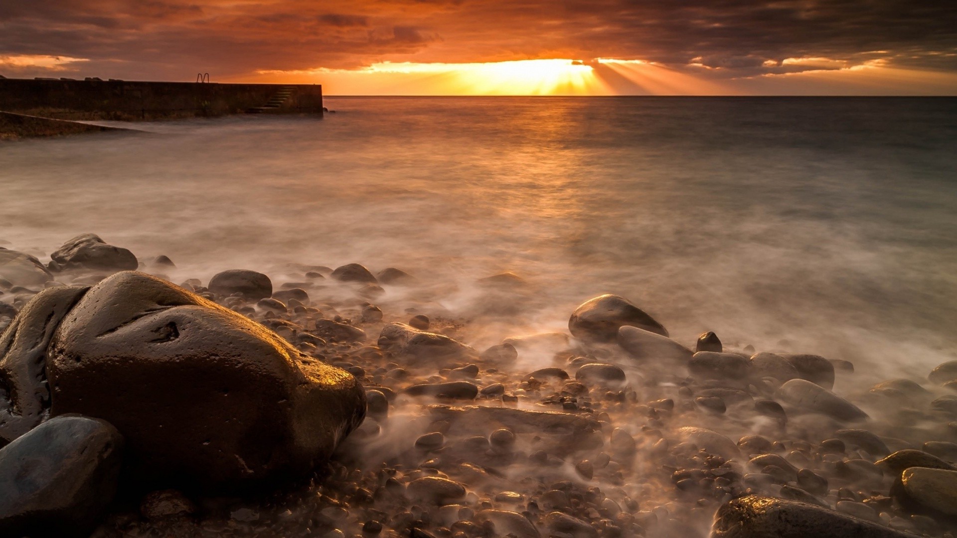 sonnenuntergang wasser strand dämmerung ozean meer meer sonne landschaft abend dämmerung sand brandung reisen