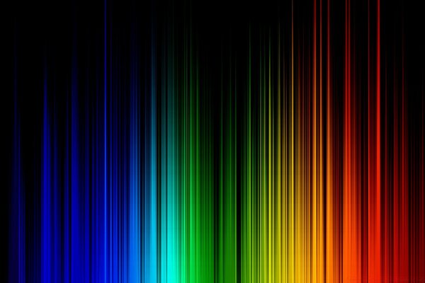 Desktop-Tapete Säule Regenbogen Farben