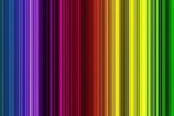 Abbildung eines Regenbogens zum Einhängen von Uhren