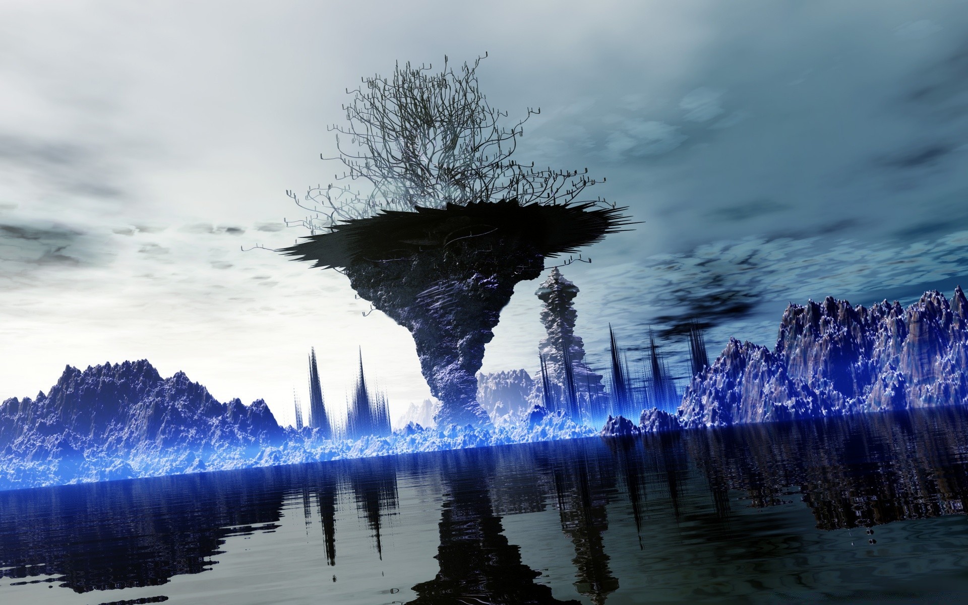 3d-grafik wasser schnee winter im freien dämmerung reisen natur landschaft eis sonnenuntergang himmel abend kälte reflexion