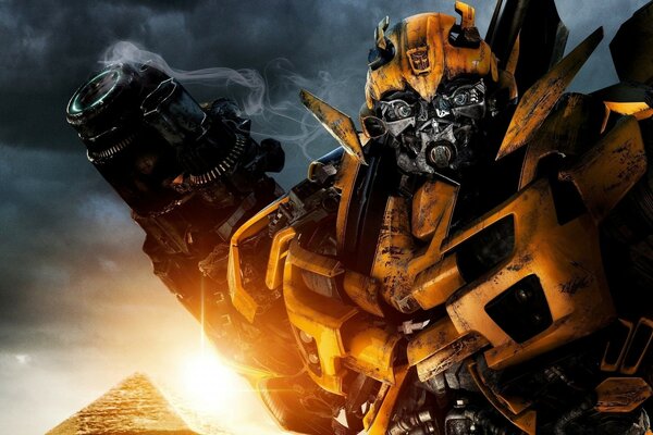 Die perfekte Transformation eines Tranformers in ein Raumschiff