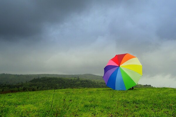 Landschaft im Freien am Morgen